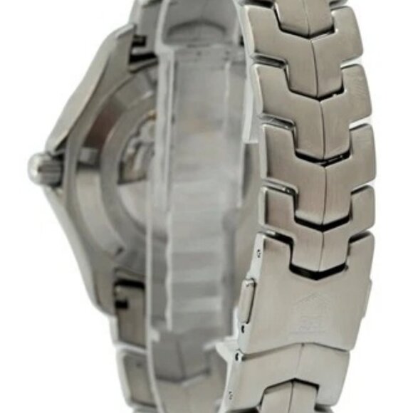 Tag Heuer 42mm Men\'s LINK Automatic Calibre 5 White Dial SS Watch! Ref: WJF2011! main image 5